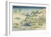 Sacred Pool at Jogaku, C 1832-Katsushika Hokusai-Framed Giclee Print