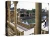 Sacred Pools Surrounded by Mosques and Koranic Colleges, Urfa, Kurdistan, Anatolia-Adam Woolfitt-Stretched Canvas