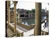 Sacred Pools Surrounded by Mosques and Koranic Colleges, Urfa, Kurdistan, Anatolia-Adam Woolfitt-Stretched Canvas