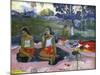 Sacred Spring: Sweet Dreams (Nave Nave Mo), 1894-Paul Gauguin-Mounted Giclee Print