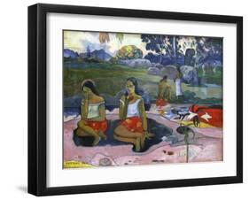 Sacred Spring: Sweet Dreams (Nave Nave Mo), 1894-Paul Gauguin-Framed Giclee Print