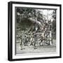 Sacred Stairway, Tokyo (Japan), 1900-1905-Leon, Levy et Fils-Framed Photographic Print