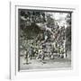 Sacred Stairway, Tokyo (Japan), 1900-1905-Leon, Levy et Fils-Framed Photographic Print