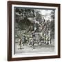 Sacred Stairway, Tokyo (Japan), 1900-1905-Leon, Levy et Fils-Framed Photographic Print