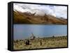 Sacred Tibetan Yamdrok Tso Lake (Yamzho Yumco)-Simon Montgomery-Framed Stretched Canvas