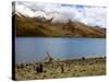 Sacred Tibetan Yamdrok Tso Lake (Yamzho Yumco)-Simon Montgomery-Stretched Canvas