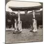 Sacred Torii Gate Rising from the Sea, Itsukushima Shrine, Miyajima Island, Japan, 1904-Underwood & Underwood-Mounted Photographic Print