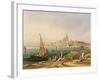 Sacred Town and Temples of Dwarka, Scenery, Costumes and Architecture of India-Captain Robert M. Grindlay-Framed Giclee Print