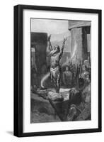 Sacrifice at Stonehenge-null-Framed Art Print