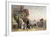 Sacrifice Harvest Moon-Thomas Allom-Framed Art Print