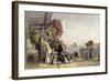 Sacrifice Harvest Moon-Thomas Allom-Framed Art Print