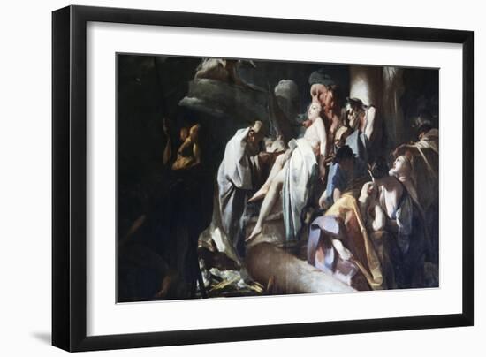 Sacrifice of Iphigenia, 1715-Federico Bencovich-Framed Giclee Print