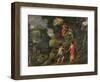 Sacrifice of Isaac, 1601-Alessandro Allori-Framed Giclee Print