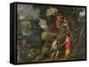 Sacrifice of Isaac, 1601-Alessandro Allori-Framed Stretched Canvas