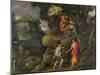 Sacrifice of Isaac, 1601-Alessandro Allori-Mounted Giclee Print