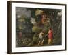 Sacrifice of Isaac, 1601-Alessandro Allori-Framed Giclee Print