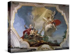 Sacrifice of Isaac, 1726-1728-Giambattista Tiepolo-Stretched Canvas