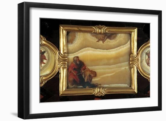 Sacrifice of Isaac-Giovanni Battista Crespi-Framed Premium Giclee Print