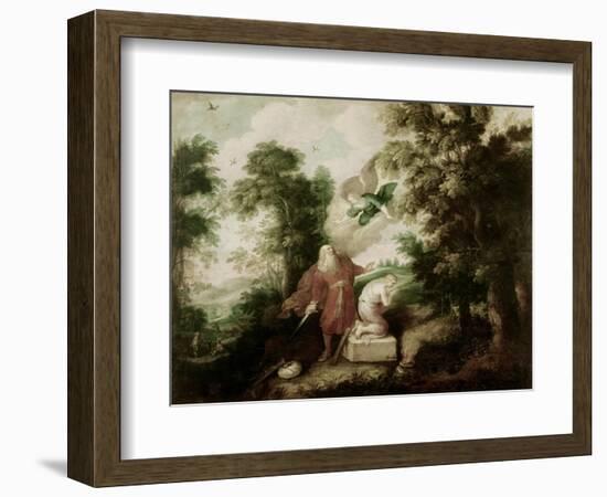 Sacrifice of Isaac-Franz Friedrich Franck-Framed Giclee Print