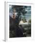 Sacrifice of Isaac-Annibale Carracci-Framed Giclee Print