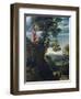 Sacrifice of Isaac-Annibale Carracci-Framed Giclee Print