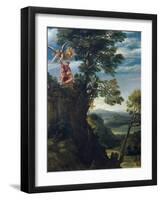 Sacrifice of Isaac-Annibale Carracci-Framed Giclee Print