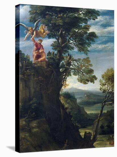 Sacrifice of Isaac-Annibale Carracci-Stretched Canvas