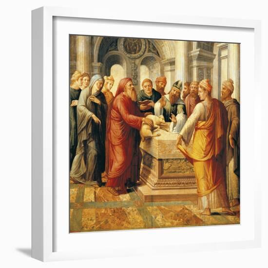 Sacrifice of Lamb-Lambert Lombard-Framed Giclee Print