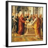 Sacrifice of Lamb-Lambert Lombard-Framed Giclee Print