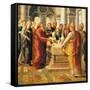 Sacrifice of Lamb-Lambert Lombard-Framed Stretched Canvas