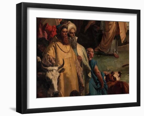 Sacrifice of Melchizedek-Giambattista Tiepolo-Framed Giclee Print