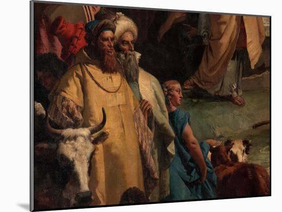 Sacrifice of Melchizedek-Giambattista Tiepolo-Mounted Giclee Print