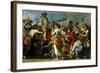 Sacrifice to Bacchus, Ca. 1634-Massimo Stanzione-Framed Giclee Print