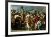 Sacrifice to Bacchus, Ca. 1634-Massimo Stanzione-Framed Giclee Print