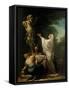 Sacrifice to Pan-Francisco de Goya-Framed Stretched Canvas