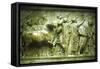 Sacrificial Procession of a Bull Preceded by Trumpeters, 30-40-null-Framed Stretched Canvas