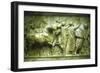 Sacrificial Procession of a Bull Preceded by Trumpeters, 30-40-null-Framed Photographic Print
