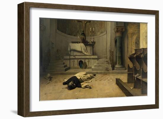 Sacrilege, 1884-Ludwig Raymond-Framed Giclee Print