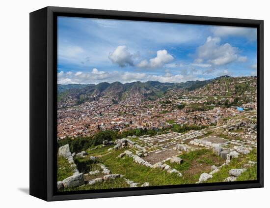 Sacsayhuaman Ruins, Cusco Region, Peru, South America-Karol Kozlowski-Framed Stretched Canvas