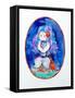 Sad Little Mermaid-Maylee Christie-Framed Stretched Canvas