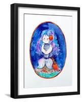 Sad Little Mermaid-Maylee Christie-Framed Giclee Print