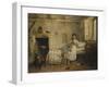 Sad Presentiment. by Girolamo Induno, 1862-Girolamo Induno-Framed Art Print