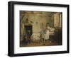 Sad Presentiment. by Girolamo Induno, 1862-Girolamo Induno-Framed Art Print