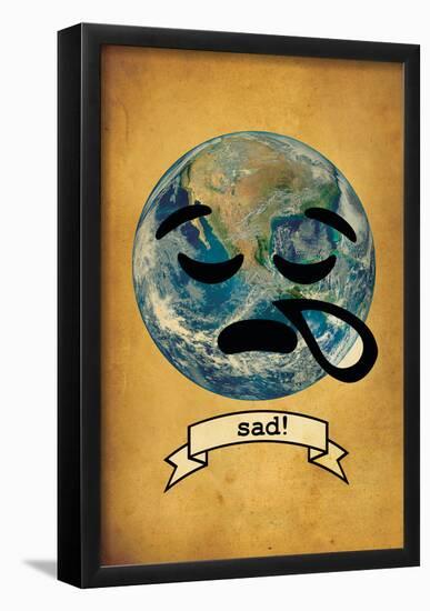Sad!-null-Framed Poster