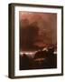 Sadak in Search of the Waters of Oblivion, 1812 (Oil on Canvas)-John Martin-Framed Giclee Print