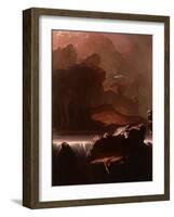 Sadak in Search of the Waters of Oblivion, 1812-John Martin-Framed Giclee Print