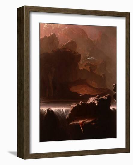 Sadak in Search of the Waters of Oblivion, 1812-John Martin-Framed Giclee Print