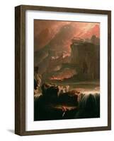 Sadak in Search of the Waters of Oblivion, 1812-John Martin-Framed Giclee Print