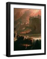 Sadak in Search of the Waters of Oblivion, 1812-John Martin-Framed Giclee Print