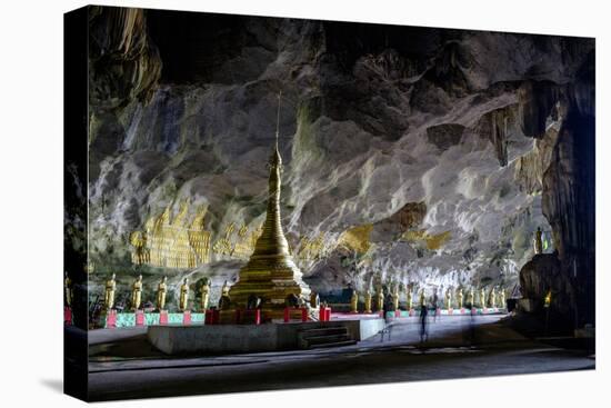 Saddar Cave, Hpa An, Kayin State (Karen State), Myanmar (Burma), Asia-Nathalie Cuvelier-Stretched Canvas